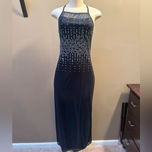 Woman’s black dress